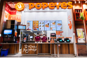 De Lousiania, a marca especialista em frango frito POPEYES é confirmada no Shopping Palladium Umuarama