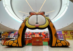 Arena Garfield desembarca no Shopping Palladium Umuarama